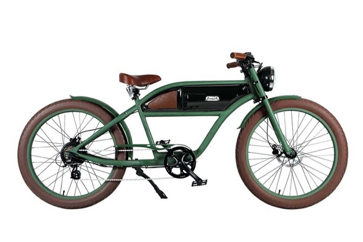 Greaser CLASSIC Green - Rower Elektryczny