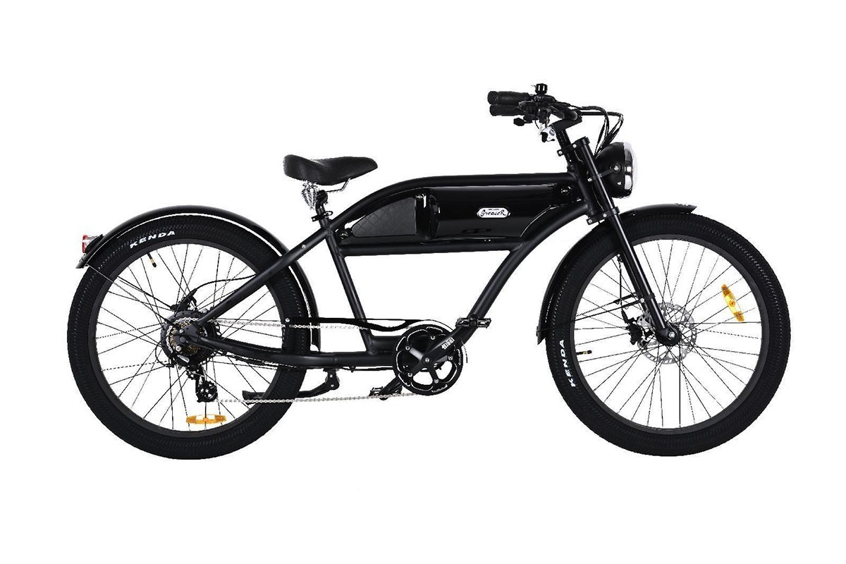 Greaser CLASSIC Full Black - Electric bicycle